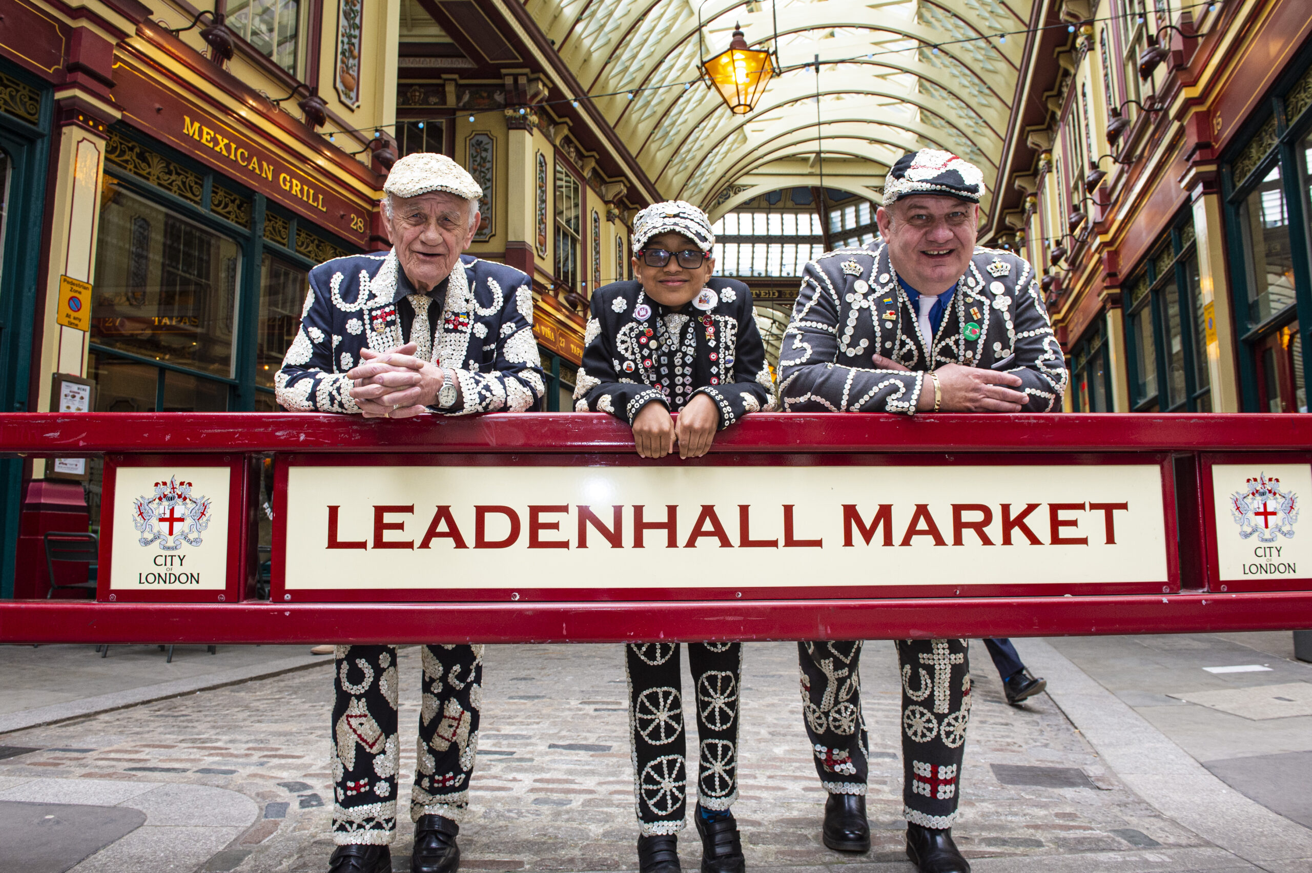 The Pearlies at Leadenhall Market 