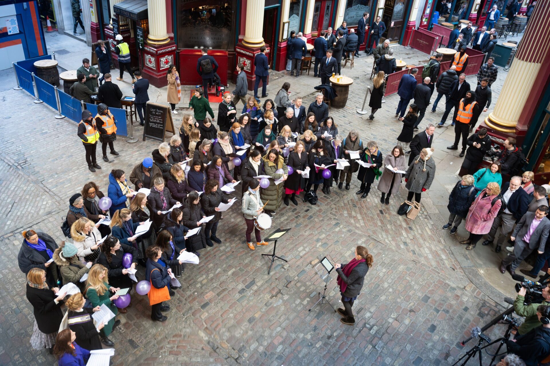 Music in Offices - Leadenhall Market